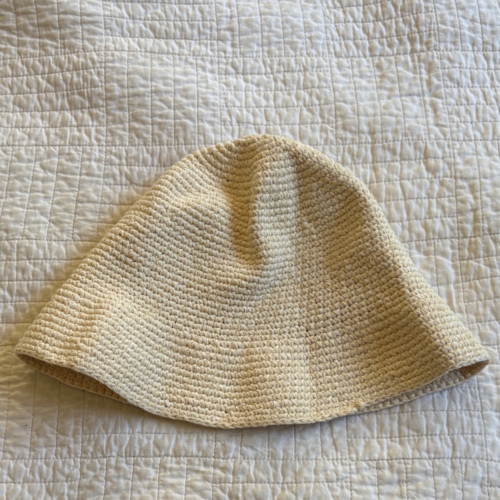 Madewell Crochet cotton bucket Hat